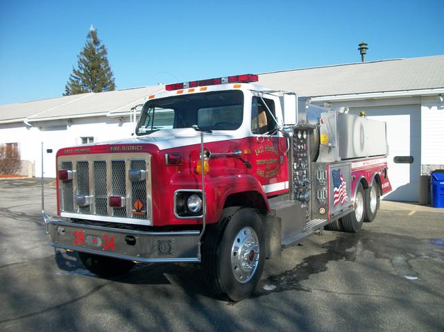 Tanker 3934 - 1991 International/US Tanker, 500gpm, 3500 Gallons