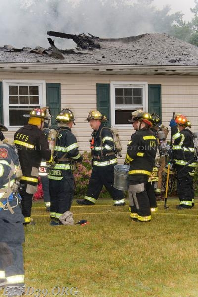EFFD Fire on Zerner FF made quick (knock down) work of 2 working fires on Memorial  Day Fires