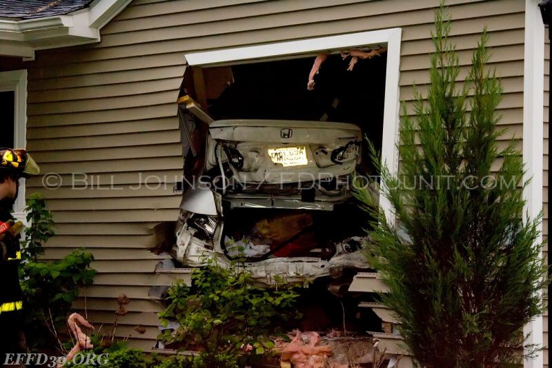 East Fishkill - Members respond to a car into a building no one was critically hurt. Quick actions from our members person was extricated from vehicale
