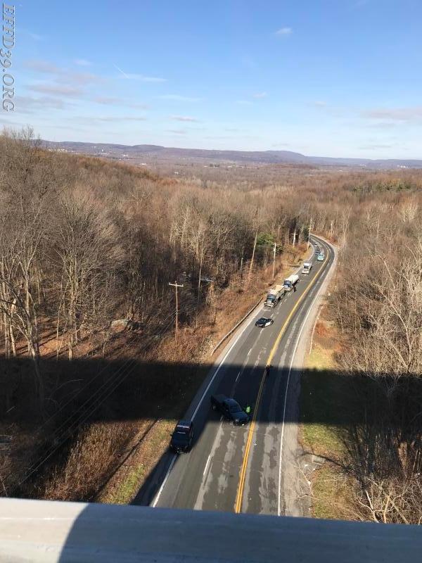 11/30/2017 I-84 trailer hang over bridge 
