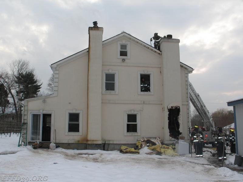 East Fishkill had stubborn Chimney fire 