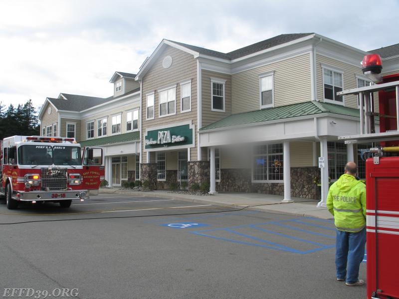 EF Members investigating smell of smoke