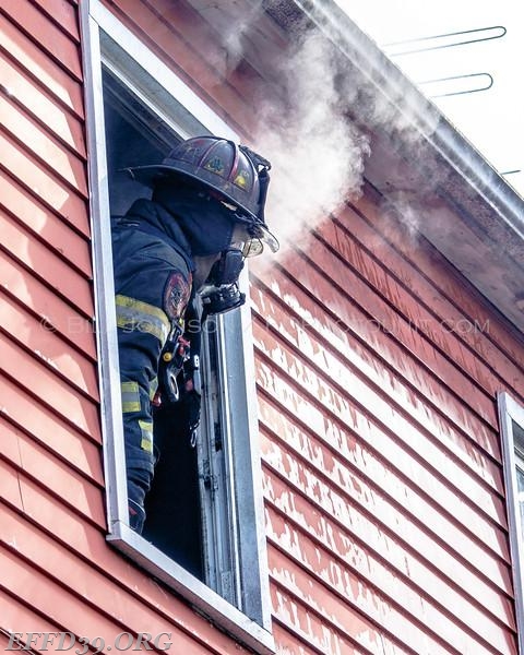 EF mamber working at Lagrange Fire