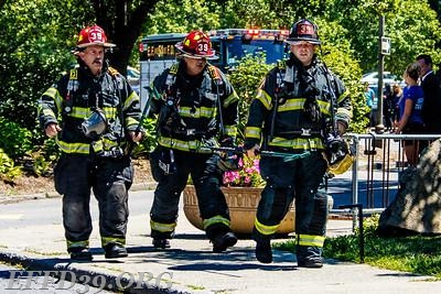 FAST Team working at Fishkill Fire.