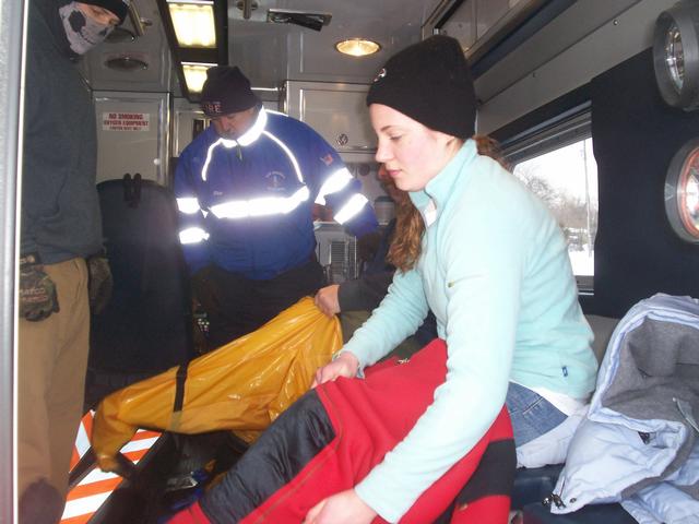 ICE RESCUE DRILL 2/5/11 RED WING PARK