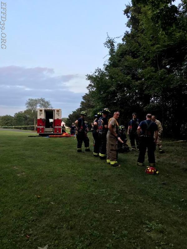 08/21/2017 East Fishkill District Drill Train on Haz-Mat Decon as well as Rope rescue.
Awesome turn out by all. Most of all everyone learned something.  